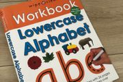 My big wipe work book lowercase alphabet