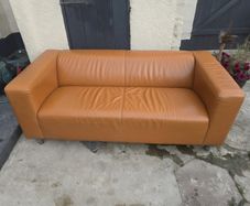 Kilppan 2 seat couch Tan