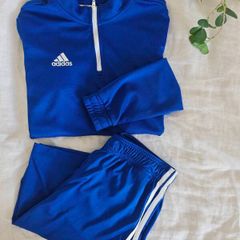 adidas boys half zip pullover &shorts