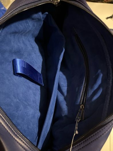 Trussardi Jeans leather business Brief Case laptop shoulder travel Bag brand new with tag