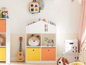 House Shape Design Children Kids Bookcase