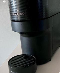 Nespresso machine with pods