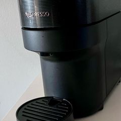 Nespresso machine with pods