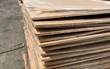 6mm 8x4ft plywood water damaged