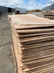 6mm 8x4ft plywood water damaged