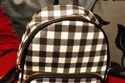 Chic Checkered Mini Backpack Claires