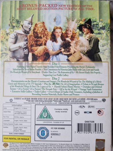 The Wizard Of Oz 2 Disc Limited Edition