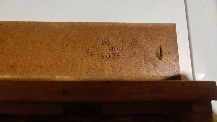 Soviet Precision Straight Edge 400mm Class 1
