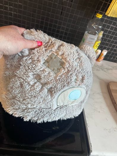 Tatty Teddy foot warmer
