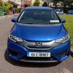 Honda Fit, 2015 , Blue Colour,Automatic,Low Miles