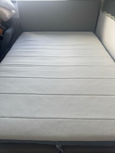 double storage bed and mattress