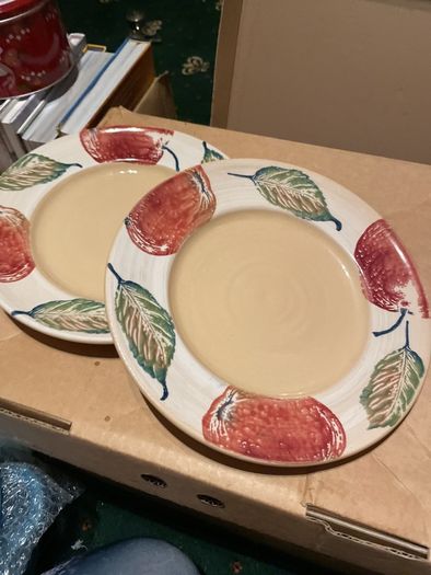 Eden Pottery plates 2 available priced each