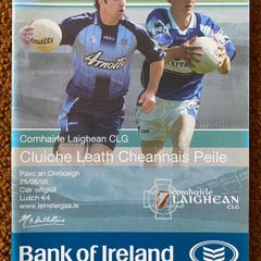 2006 Dublin v Laois - GAA Leinster Football Semi Final Programme