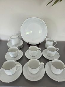 Tea Cups, Saucers Side Plates Cake Plate