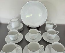 Tea Cups, Saucers Side Plates Cake Plate