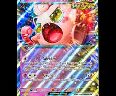 Scream Tail EX 094/167 Double Holo Rare Twilight Masquerade Pokemon Card S&V