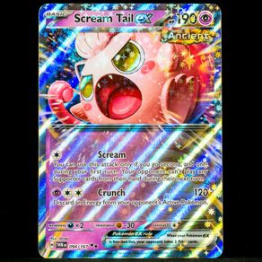 Scream Tail EX 094/167 Double Holo Rare Twilight Masquerade Pokemon Card S&V