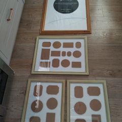 Free Photo frames & large  art/ poster  display frame for upcycle
