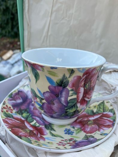 Cups and saucers