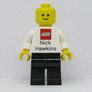 Lego Employee Nick Hawkins Business Card Minifigure Very Rare Hard To Find Image 2