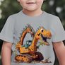 Dinosaur Excavator Element Print T -shirt Image 7