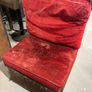 Vintage red velvet lounge chair 110 Euro Image 5