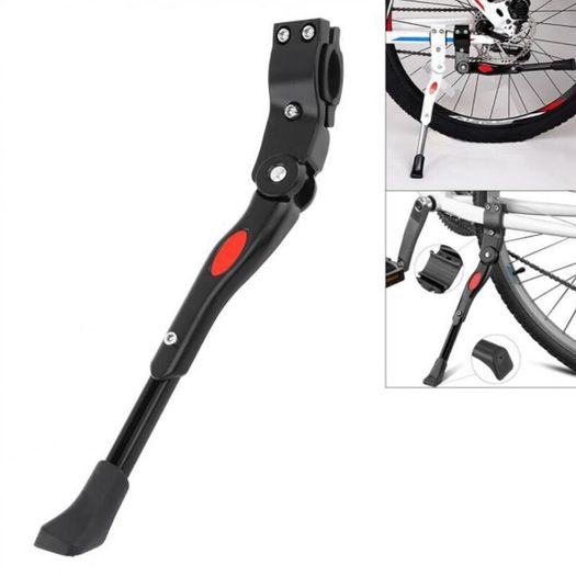 Bicycle Kickstands Single-Side Bike Stand Tool-less Adjustabe Length Cycling Rack for 22-27'' Inch Sports Road Bike Part
