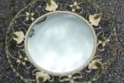 Vintage Convex Mirror Metal