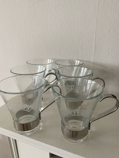 Very Rare Bailey's Glasses Set in metal frames 6)