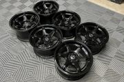 18" Inch Strom DSF45 Drift Wheels 5x114.3 Nissan silvia skyline R32 R33 Chaser JZX lexus IS200