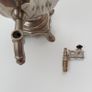 Brass plated electric Samovar 1988 made in the Soviet Union  working fine Image 9