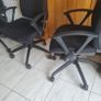 Black office chairs Image 2