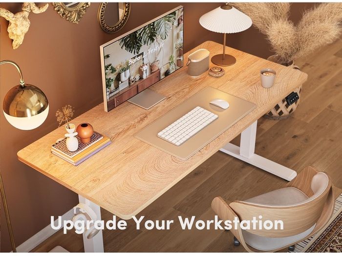 Height Adjustable Electric Standing Desk, 100 x 60cm