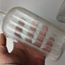 326 - Set of 3 Vintage Clear Glass Collectible Decorative Scrubbs Bottles Image 6