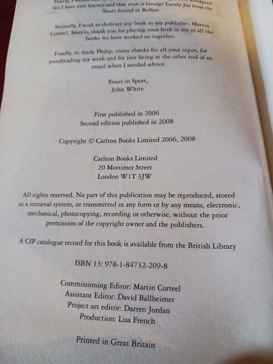 The Liverpool  Football Miscellany 2008