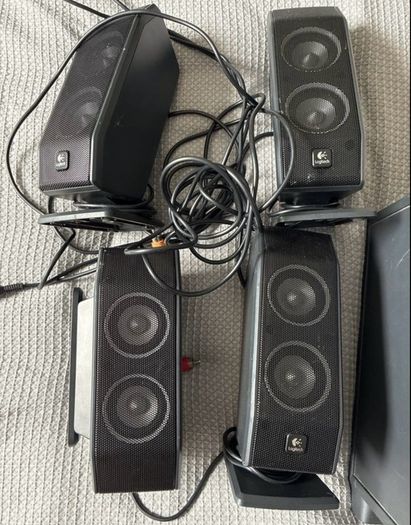 2 Logitech 5.1 Surround Sound Systems