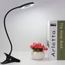 SALE | LED Clip Light, Desk Clamp Lamp 10 Dimmable Brightness 3 Light Modes, 360 Degree Flexible Gooseneck Clip Lamp for Reading, Painting, Craft, Studying Image 3