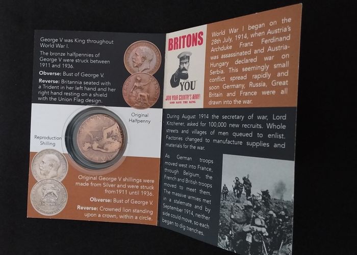 World War 1 George V Coin