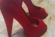 Red Suede Shoes