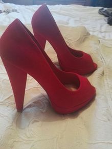 Red Suede Shoes