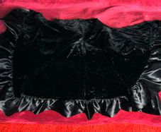 Black Velvet Shawl