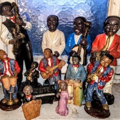 Rare large ceramic Jazz Band