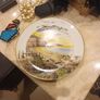Royal Worcester Porcelain - "February  on the Coast" Plate. Image 4