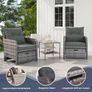 5-Piece Rattan Garden Furniture Set Weatherproof Image 4