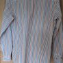 Octobre Editions Mens Large Striped Linen Blend Shirt Image 2