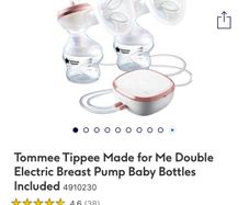 Tommee tippee breast pump
