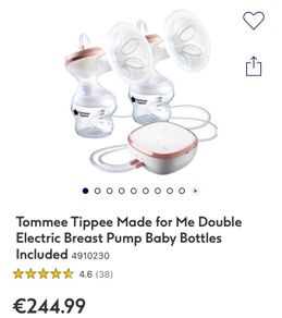 Tommee tippee breast pump