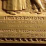 Antique French Gilded Gold Religious Medal Orphelins Apprentis d'Auteuil Medal Plaque Image 4