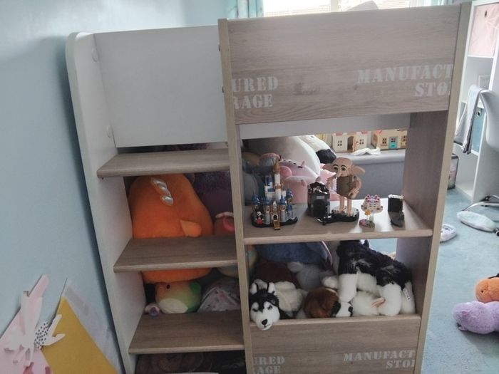 Large Bunk Bed with Storage Areas