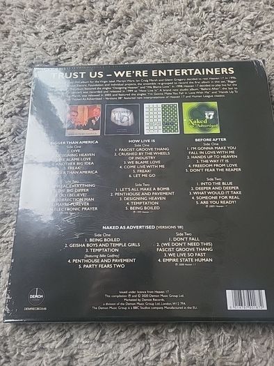 Heaven 17 another big idea 1996 to 2008 colour vinyl boxset
